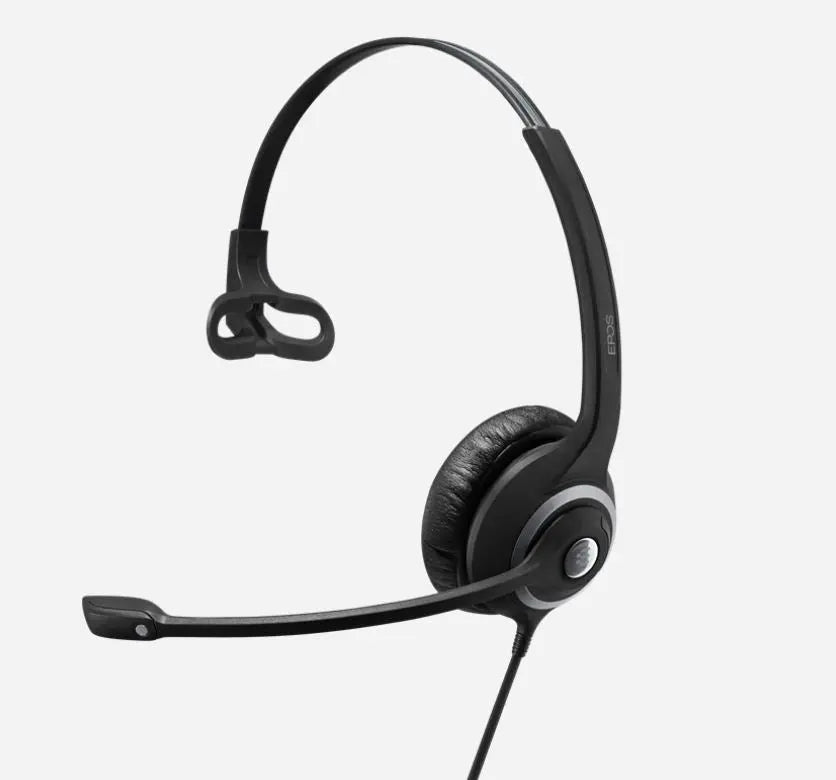 1000518 IMPACT SC232 Wired, robust, low impedance single-sided headset with Easy Disconnect optimized for use with low impedance devices. Epos