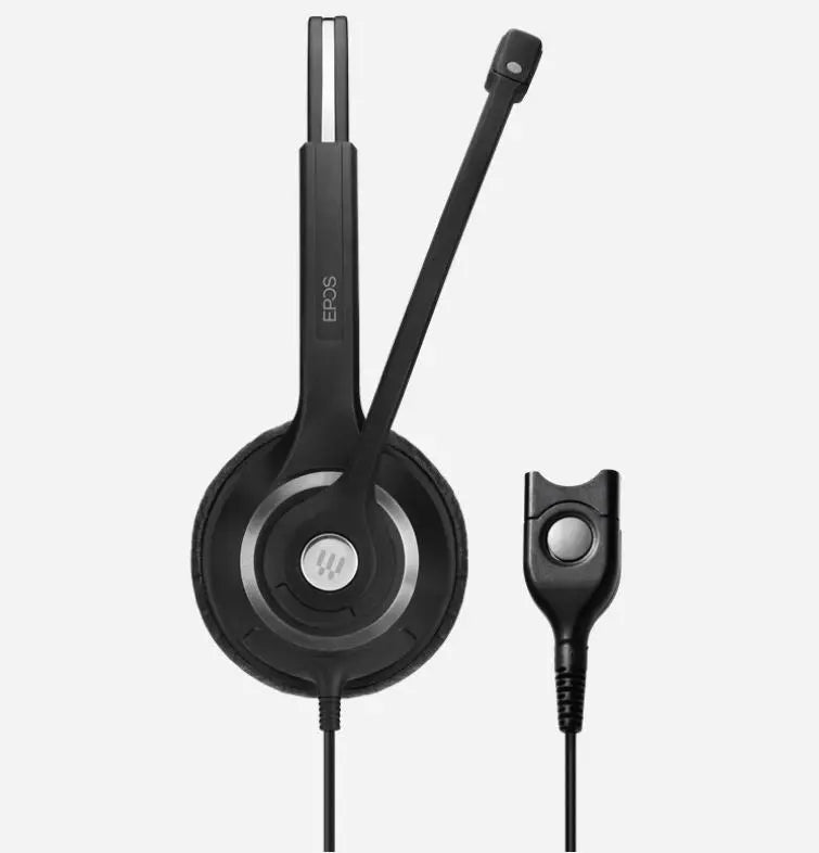 1000518 IMPACT SC232 Wired, robust, low impedance single-sided headset with Easy Disconnect optimized for use with low impedance devices. Epos