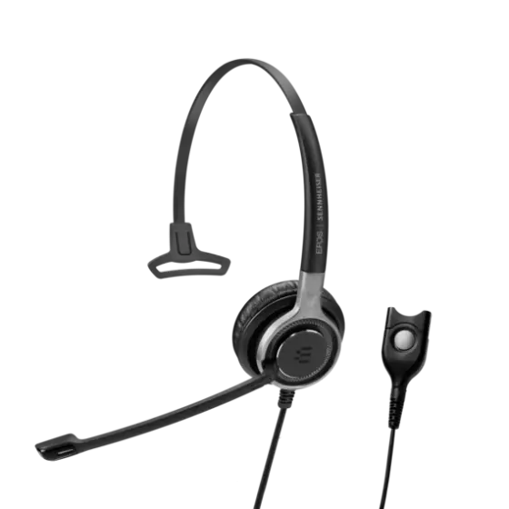 1000554 IMPACT SC630 Premium, wired, single-sided headset with Easy Disconnect optimized for use with desk phones Epos