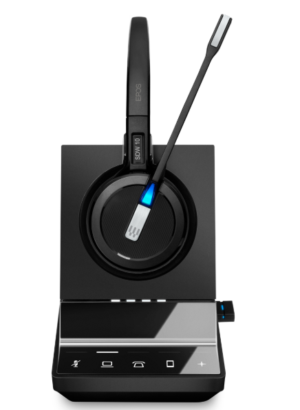 1001036 IMPACT SDW5016T - US Single-sided, wireless DECT headset with triple connectivity and three wearing styles for professionals Epos