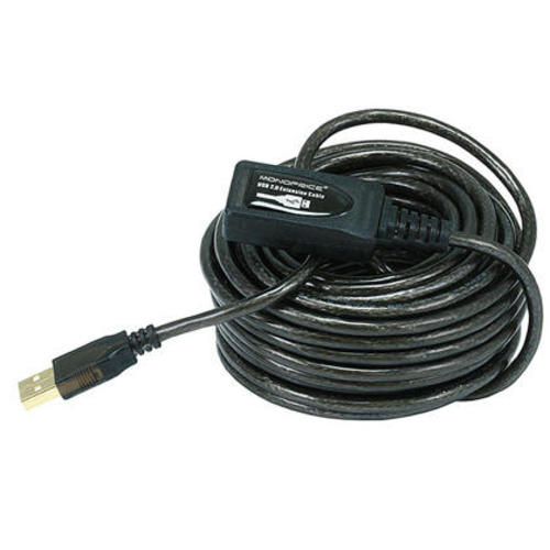 6149 32FT USB 2.0 A-Male to A-Female Active Extension / Repeater Cable Monoprice Monoprice