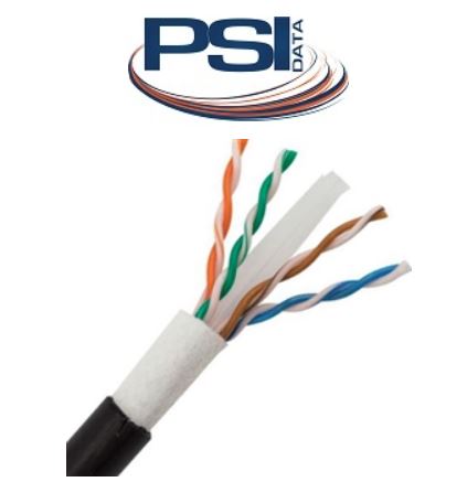 PSI-6EODB CAT6e OUTDOOR WATERBLOCK DB 550MHZ 1000 Ft Reel Signamax