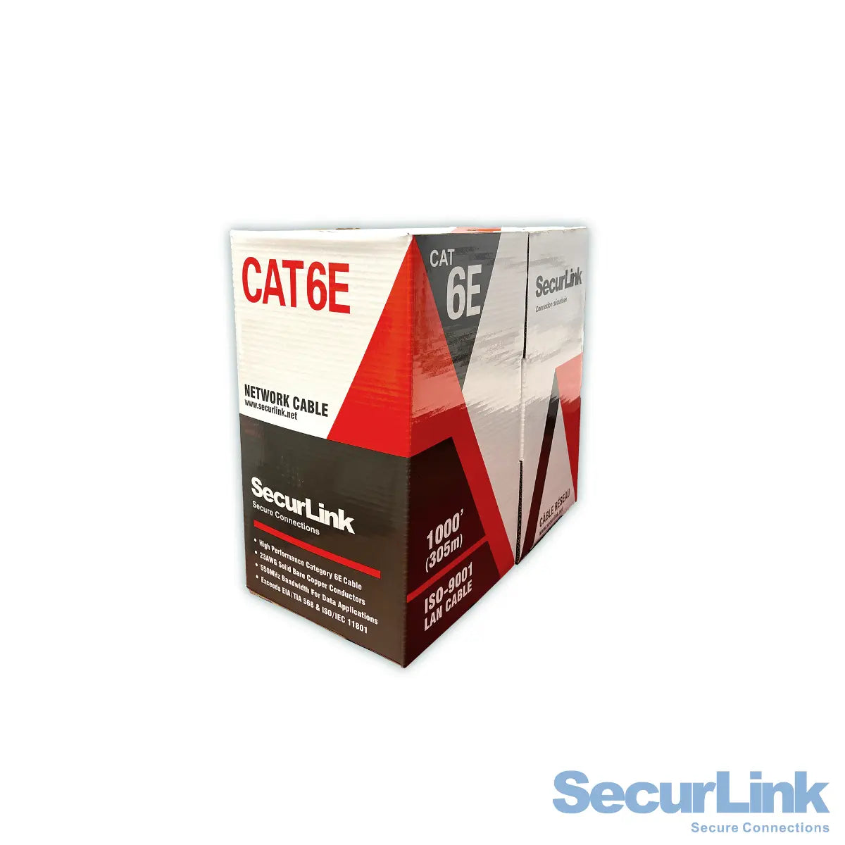 CBL-CAT6-1000-BL SECURLINK CAT6 INDOOR FT4 BLUE Securlink