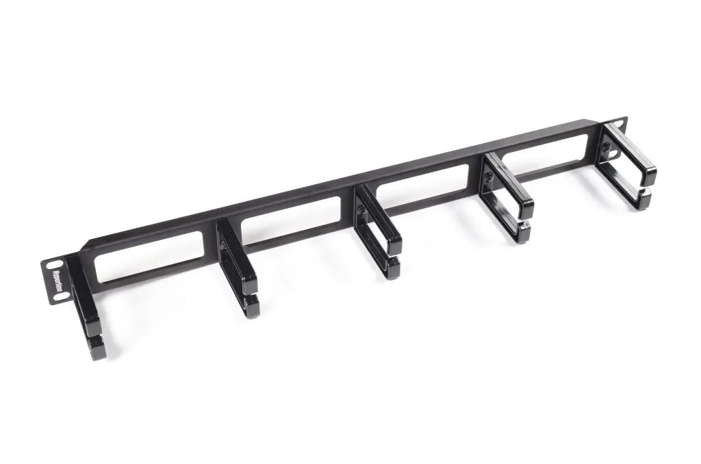 CM-1U-PL  1U, 19'' Cable Manager with Plastic Rings Hyperline Hyperline