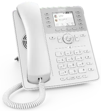 D735WH SIP Desk Phone in White Snom VTech Snom