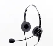 EI-2233C-USB Commercial Binaural USB Headset w/ Controller (No QD) - Chameleon Chameleon