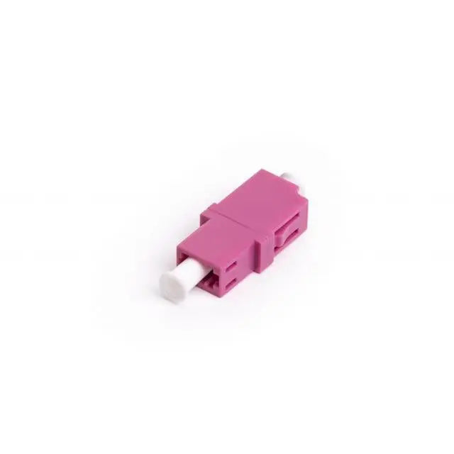 FAD-LC-LC-PC-OM3-2 Fiber Optic Adapters LC-LC -Simplex PC OM3 Plastic Housing (Pkg 2) Hyperline