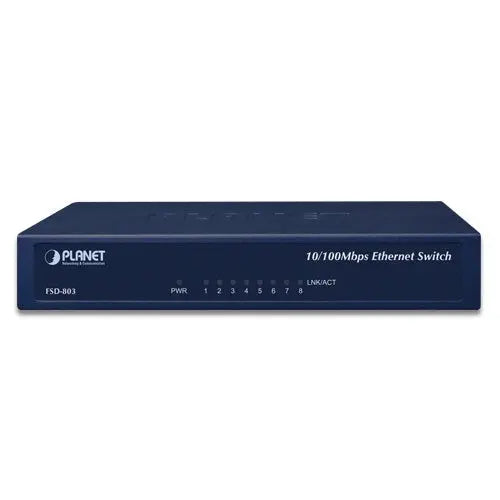 FSD-803 8-Port 10/100Mbps Fast Ethernet Switch Planet