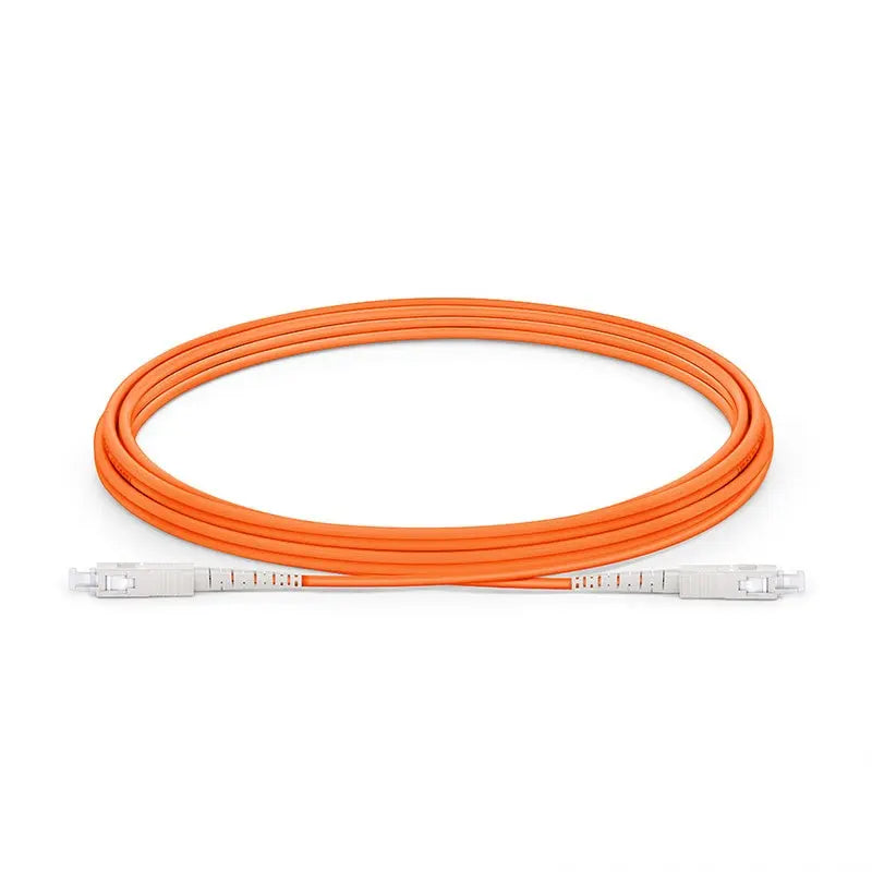 GD-FIB-1018 SC/SC OM1 MM 3.0mm - 2M PVC/LSZH Orange Fiber Patch Cord Globall