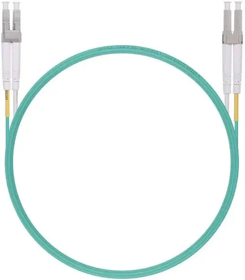 GD-FIB-1020 LC/LC OM3 3.0mm - 3M Duplex Aqua Fiber Patch Cord Globall