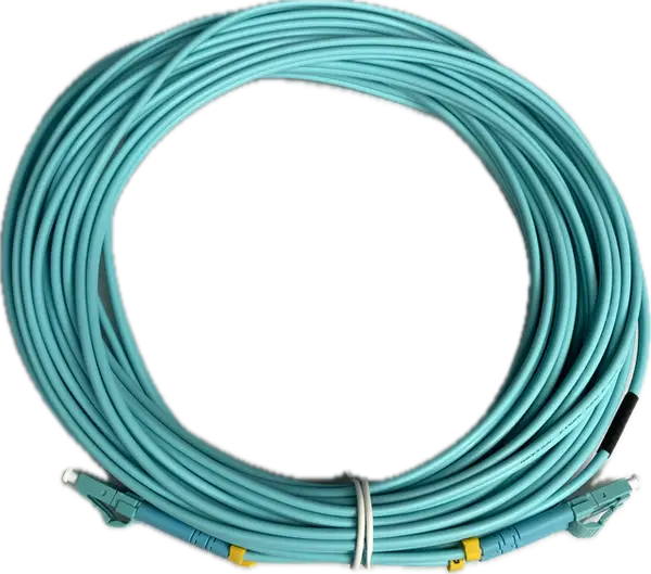 GD-FIB-1125 OM3 LC-LC 20M Fiber Patch Cord Aqua Globall