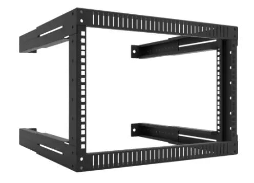GDWBCA4808U Adjustable Wall Mounted Bracket 8U Black Globall