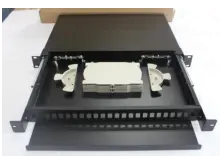 GDWBFFPA Fiber Patch Panel (Blank) Tray 1U Black Globall