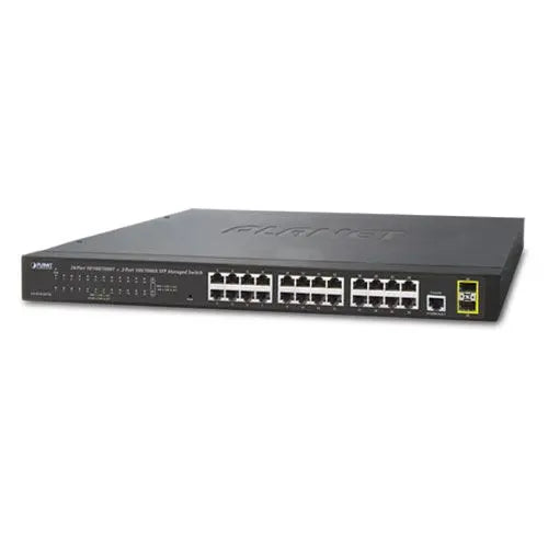 GS-4210-24T2S - Planet 24-Port Layer 2 Managed Gigabit Ethernet Switch W/2 SFP Interfaces Planet