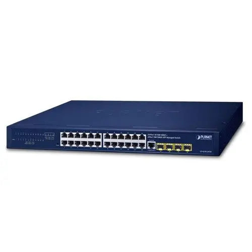 GS-4210-24T4S 24-Port 10/100/1000T + 4-Port 100/1000X SFP Managed Gigabit Switch Planet Planet