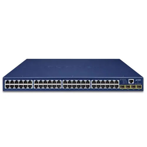 GS-4210-48T4S 48-Port 10/100/1000BASE-T + 4-Port 100/1000BASE-X SFP Managed Gigabit switch - GS-4210-48T4S (V3) -Planet Planet
