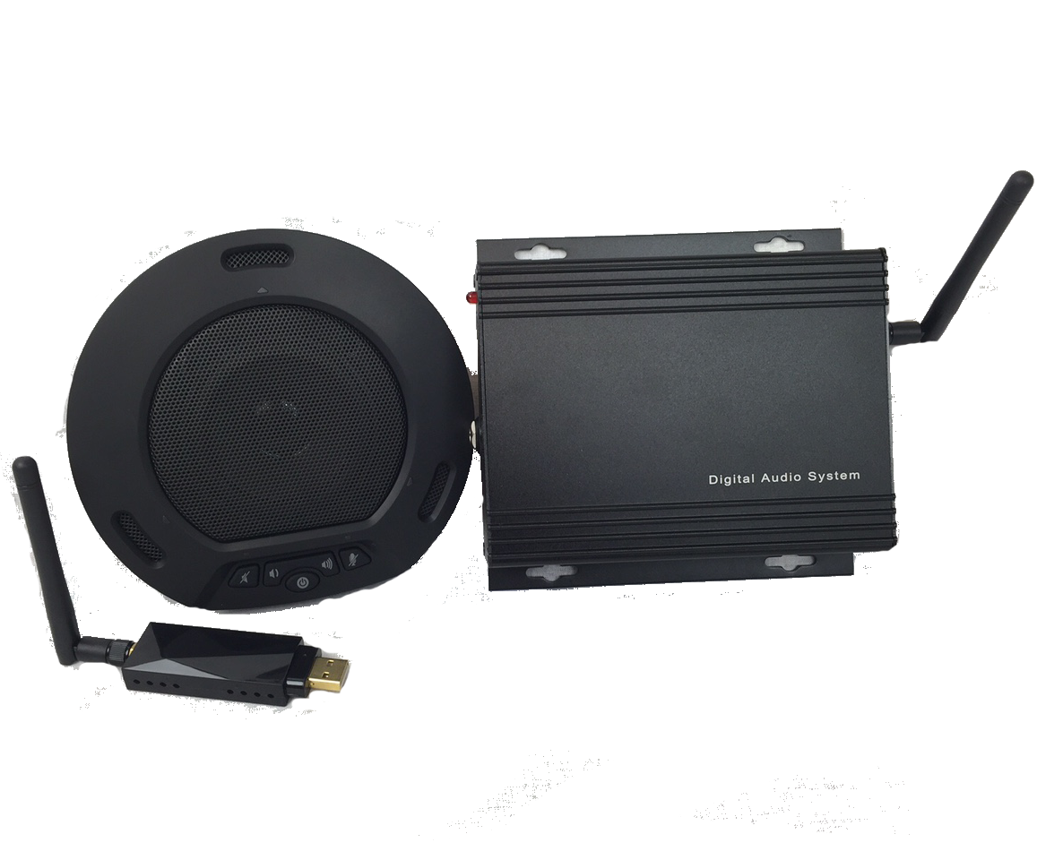 HP-AIR-BA-BK Wireless USB Speakerphone Black HuddleCamHD Huddle
