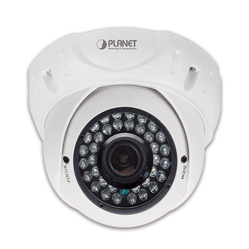 ICA-4460V H.265 4MP PoE Dome IR IP Camera with Vari-focal Lens