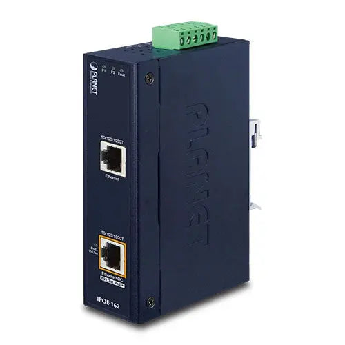 IPOE-162 Industrial IEEE 802.3at Gigabit High Power Over Ethernet Injector (Mid-Span) - Planet Planet