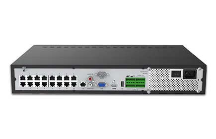 MS-N7016-UPH 4K H.265 PoE NVR 7000 Series True Plug & Play with 16 PoE Ports - Milesight Milesight
