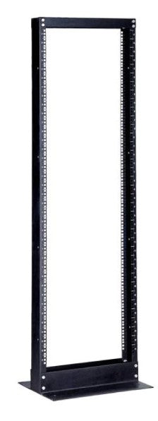 ORV1-45-RAL9005  2 Post Open Rack H-Frame 45U Black Hyperline Hyperline
