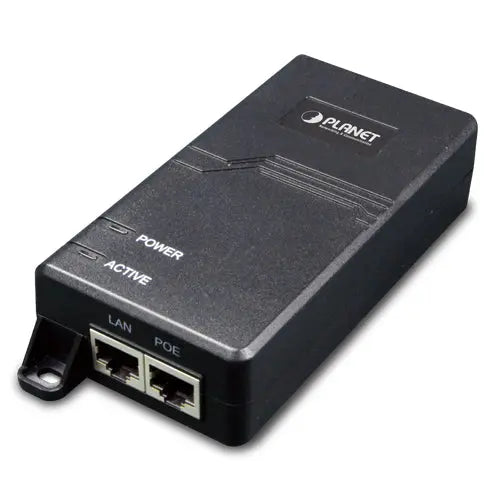 POE-163 IEEE 802.3at Gigabit High Power over Ethernet Injector (Mid-Span) - - Planet
