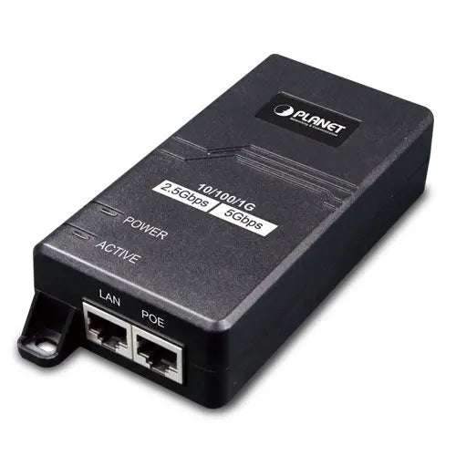 POE-165 Single-Port Multigigabit 802.3at PoE+ Injector (30 Watts) » - Planet