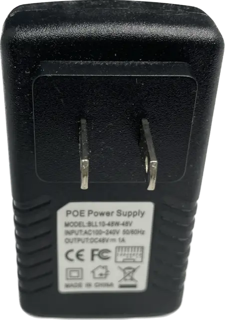 POE-48V-NA Wall POE injector 1A 48W Gigabit Globall