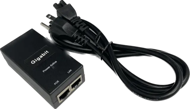 POE-M911 Mini 30W Gigabit Single Port PoE injector Globall