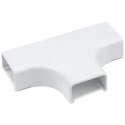 TSR2W-21-1 Tee Cover, 1-1/4" with 1" Bend Radius, PVC, White Hellermann Tyton Hellermann Tyton