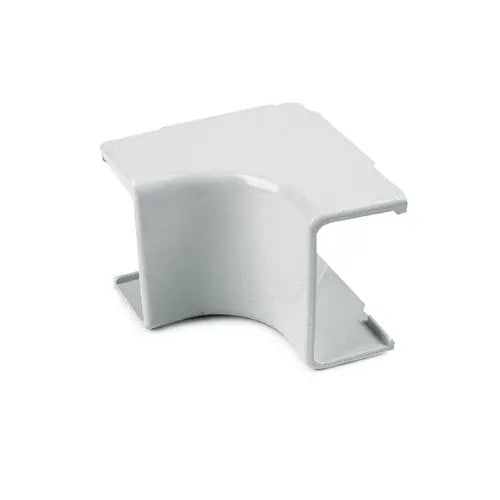 TSR2W-33-1 Internal Corner Cover, 1-1/4", 1" Bend Radius, PVC, White Hellermann Tyton