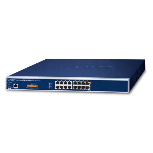 UPOE-800G (V3) 8-Port Gigabit 802.3bt PoE++ Managed Injector Hub (400 watts) - Planet