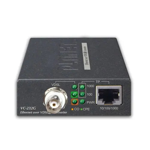 VC-232G 1-Port Gigabit Ethernet over Coaxial Converter - - Planet