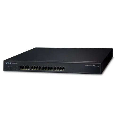 VGW-1620FS 16-Port SIP VoIP Gateway (16FXS) - - Planet