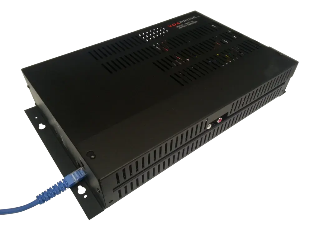 VOX-200 SIP Wall Mount SIP-Enabled 70V Telephone Paging Amplifier (200W) Voxprime