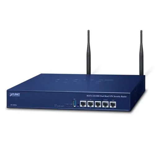 VR-300W6 Wi-Fi 6 AX1800 Dual Band VPN Security Router Planet
