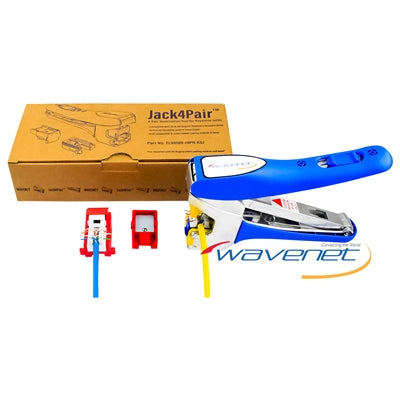 WC-TOOL-JACK4PAIR 4 Pair Termination Tool Keystone Jacks Wavenet Wavenet