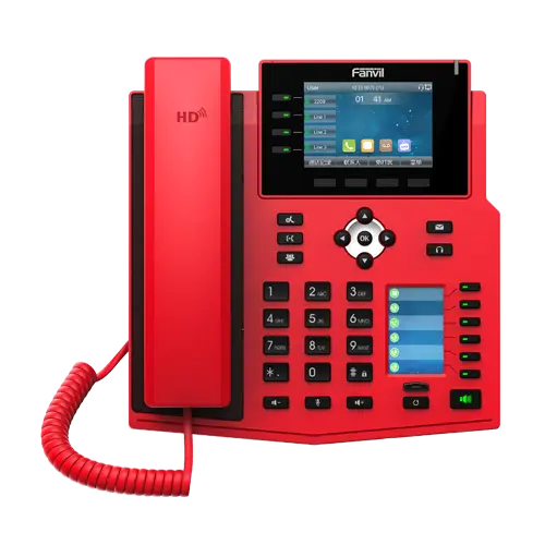 X5U-R Special Red IP Phone Fanvil Fanvil