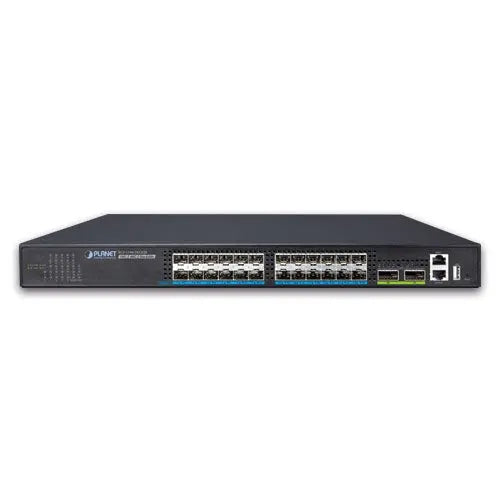 XGS-5240-24X2QR (V2) Layer 2+ 24-Port 10G SFP+ + 2-Port 40G QSFP+ Stackable Managed Switch - - Planet