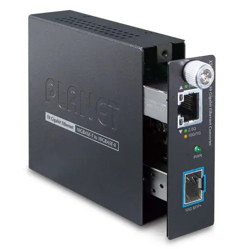 XST-705A 10G/5G/2.5G/1G/100M Copper to 10GBASE-X SFP+ Smart Media Converter Planet
