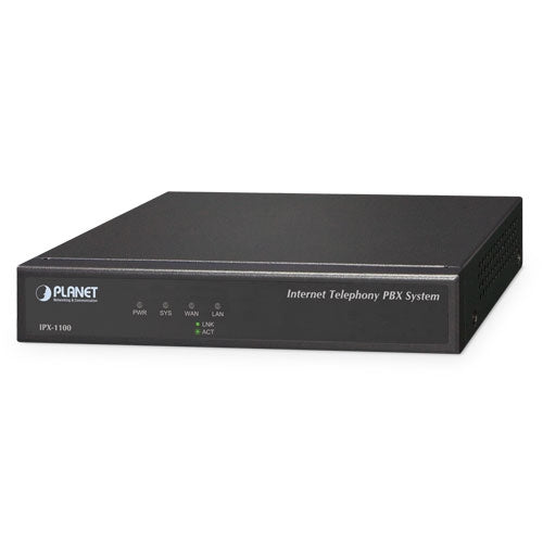 IPX-1100 Planet Internet Telephony PBX system (100 SIP Users registrations)