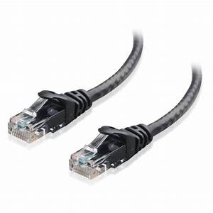 PC-LPM-STP-RJ45-C6-25F-BK Category 6 Shielded Ethernet Cable 25FT Black Hyperline