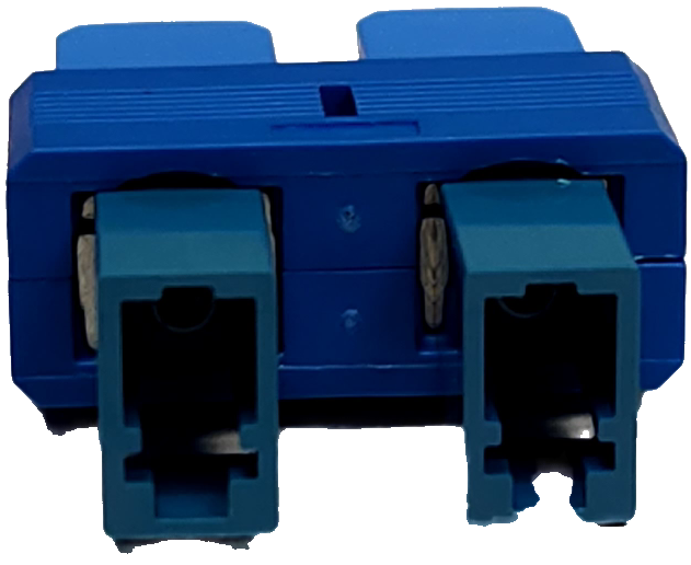 GD-FIB-1155 Converter LC (F)- SC (M), SM Duplex Blue