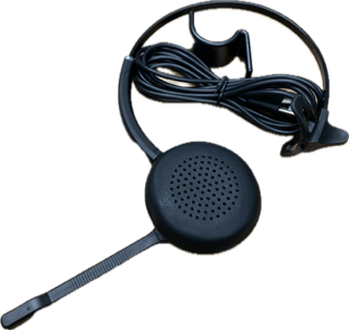 EI-3000BT  Bluetooth Headset Monoral 120' with Super Thick Leather Ear Cushion- Chameleon