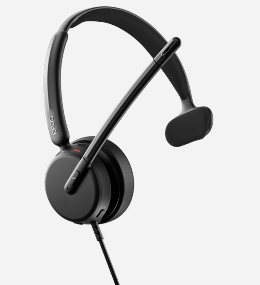 1001254   IMPACT 430T USB Wired, Team certified single-sided headset with USB (A&C) connectivity to PC/softphone