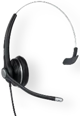 A100M Headset Wideband Binaural Headset Snom VTech Snom