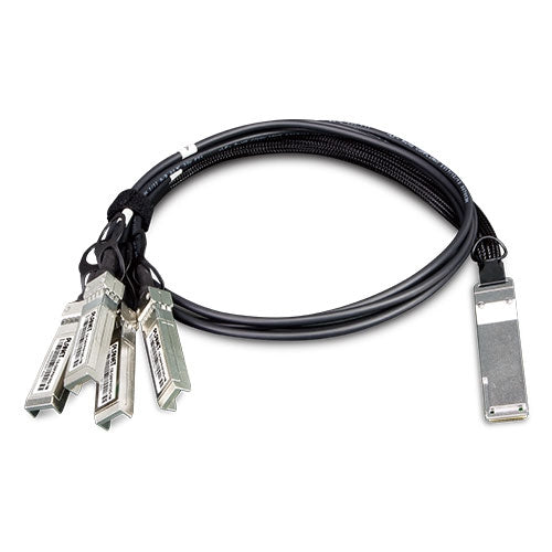CB-QSFP4X10G-1M 40G QSFP+ to 4 10G SFP+ Direct Attached Copper Cable - 1M/3M/5M