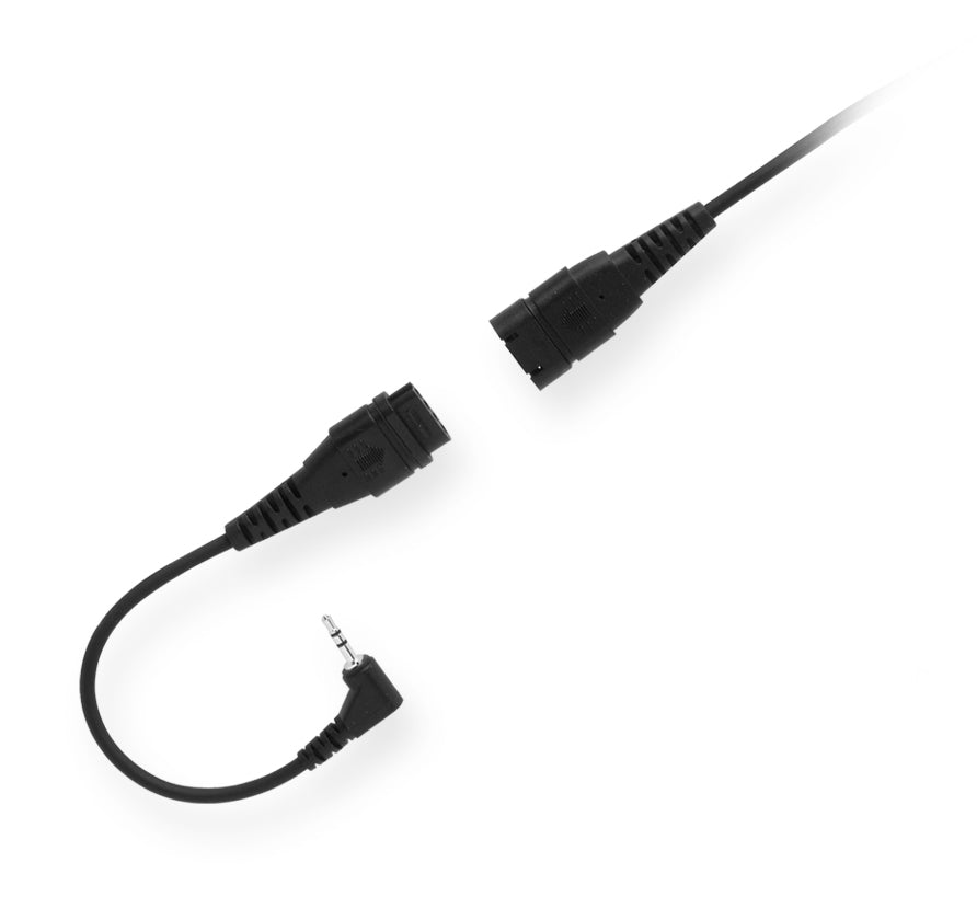 EI-1102-EXT* Standard 2.5mm on a 10' Coiled Cord - Chameleon