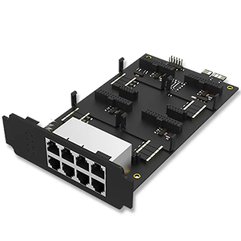 EX08 4 Onboard Module Slots and 8 Interfaces on the Panel Yeastar Yeastar