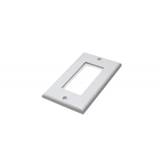 FP-DEC-PL-1G-WH Faceplate Decor Single Gang White Hyperline